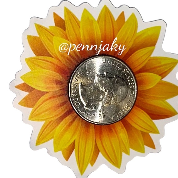 SUNFLOWER lovers 20 stickers bundle for water bottles laptop 4.99 disc shipping - Picture 8 of 8